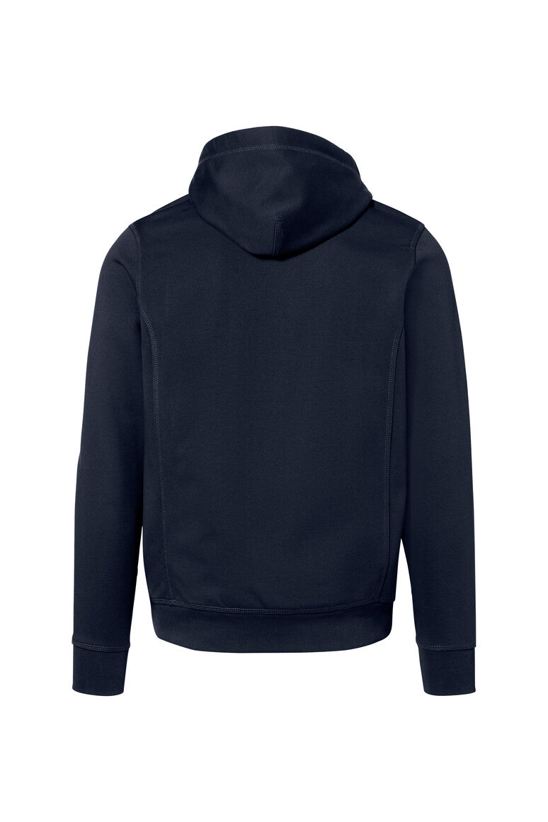HAKRO Kapuzenjacke Bonded ECO - tinte/silber