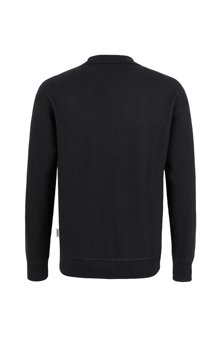 HAKRO Pocket-Sweatshirt Premium - schwarz