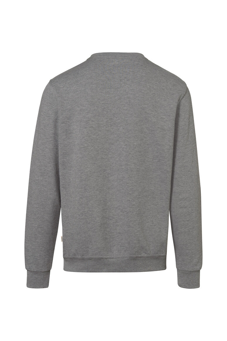 HAKRO Sweatshirt Premium - grau meliert