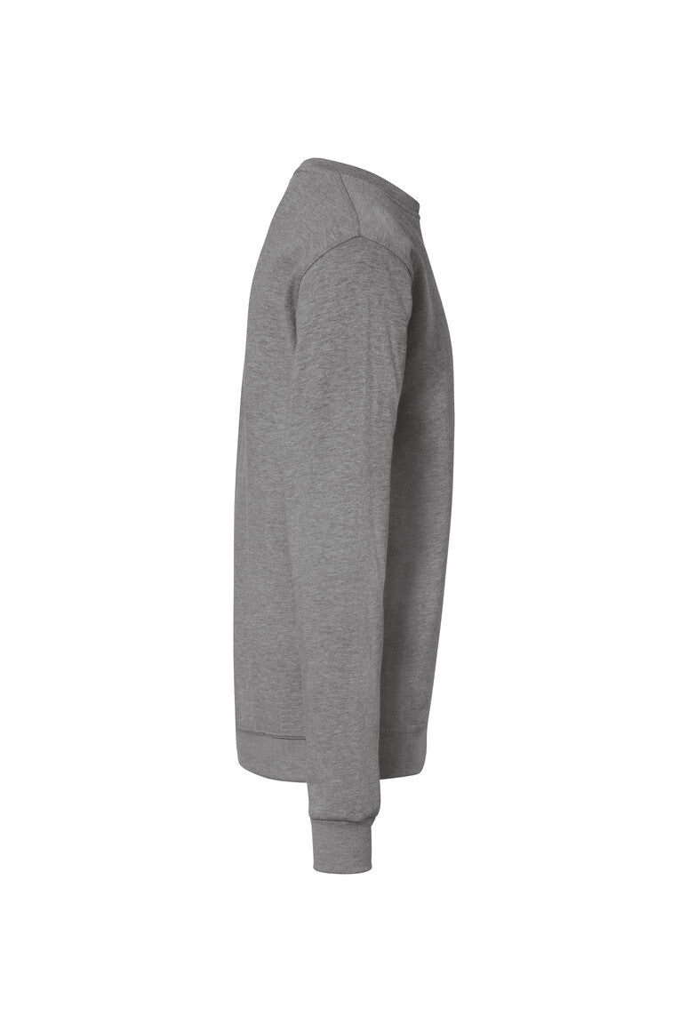 HAKRO Sweatshirt Premium - grau meliert