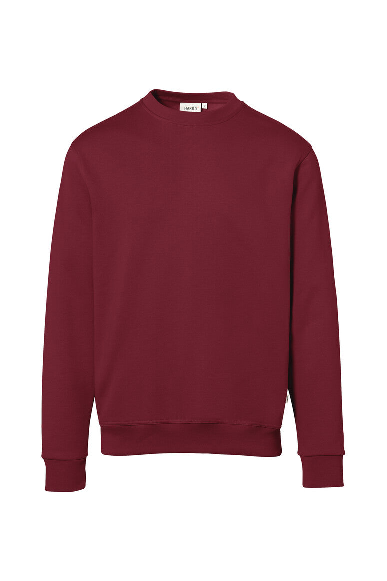 HAKRO Sweatshirt Premium - weinrot
