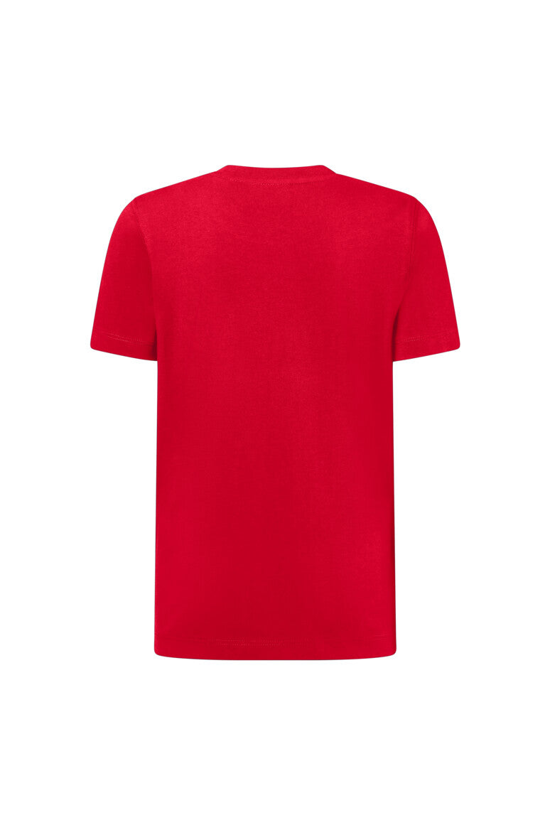 HAKRO Kinder T-Shirt Bio-Baumwolle - rot