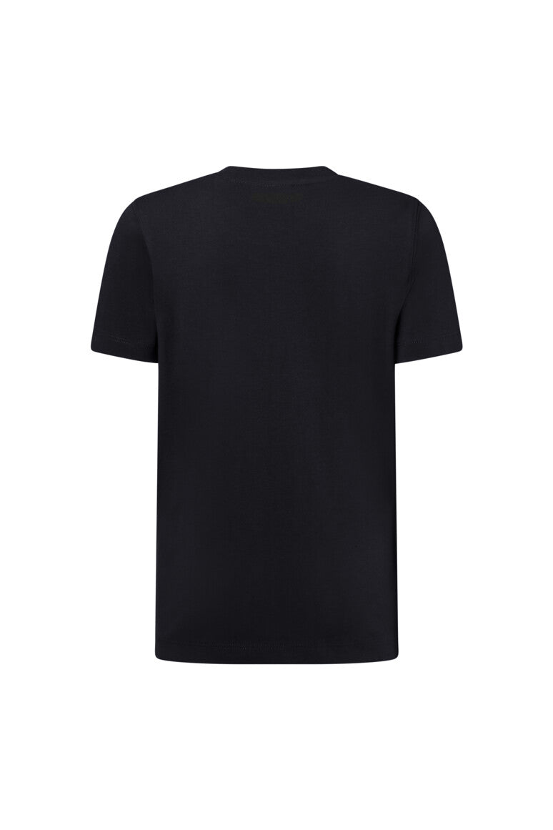 HAKRO Kinder T-Shirt Bio-Baumwolle - schwarz