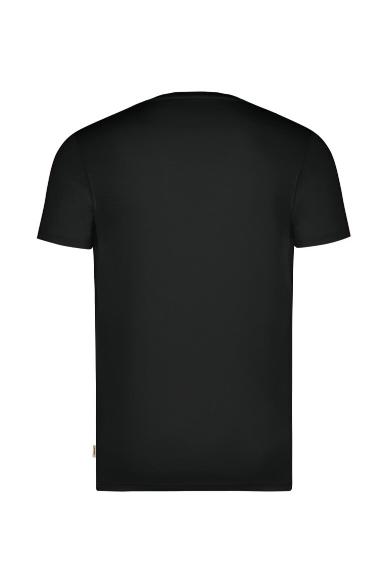 HAKRO T-Shirt MIKRALINAR® ECO - schwarz