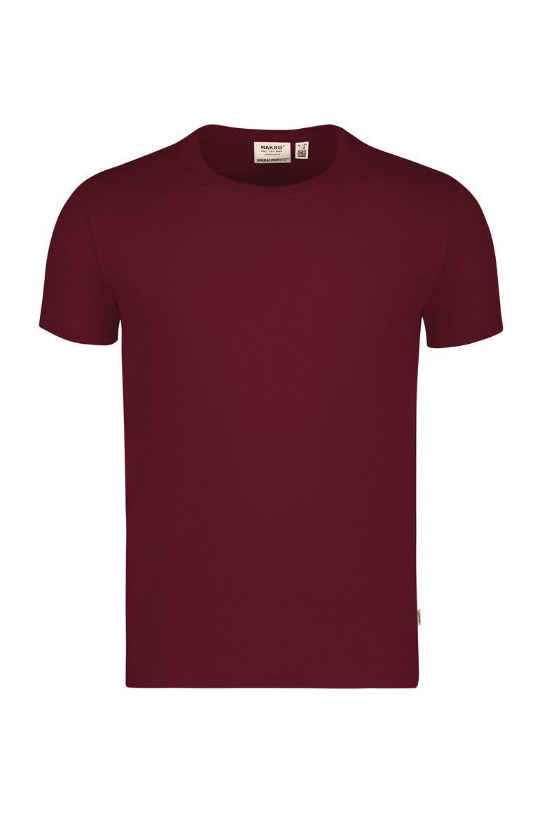 HAKRO T-Shirt MIKRALINAR® ECO - weinrot