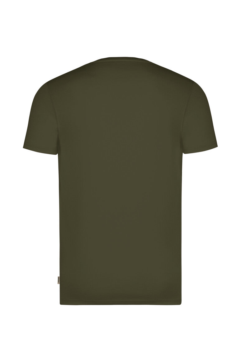 HAKRO T-Shirt MIKRALINAR® ECO - olive