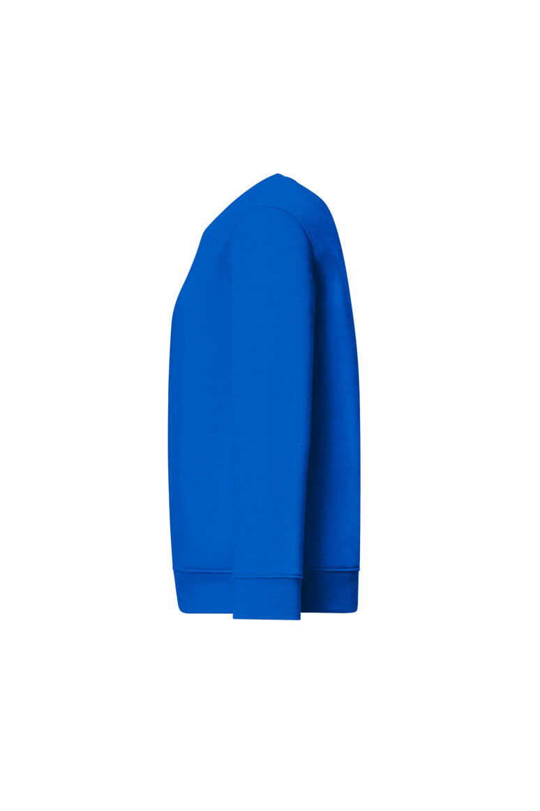 HAKRO Kinder Sweatshirt Bio-Baumwolle - royalblau