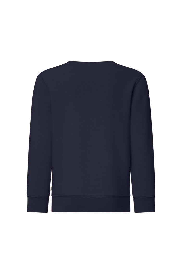 HAKRO Kinder Sweatshirt Bio-Baumwolle - tinte