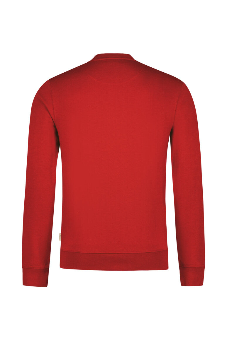 HAKRO Sweatshirt MIKRALINAR® ECO - rot