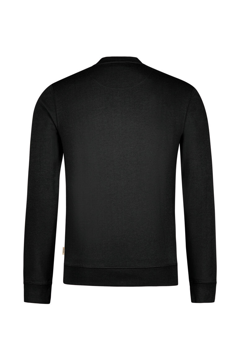 HAKRO Sweatshirt MIKRALINAR® ECO - schwarz