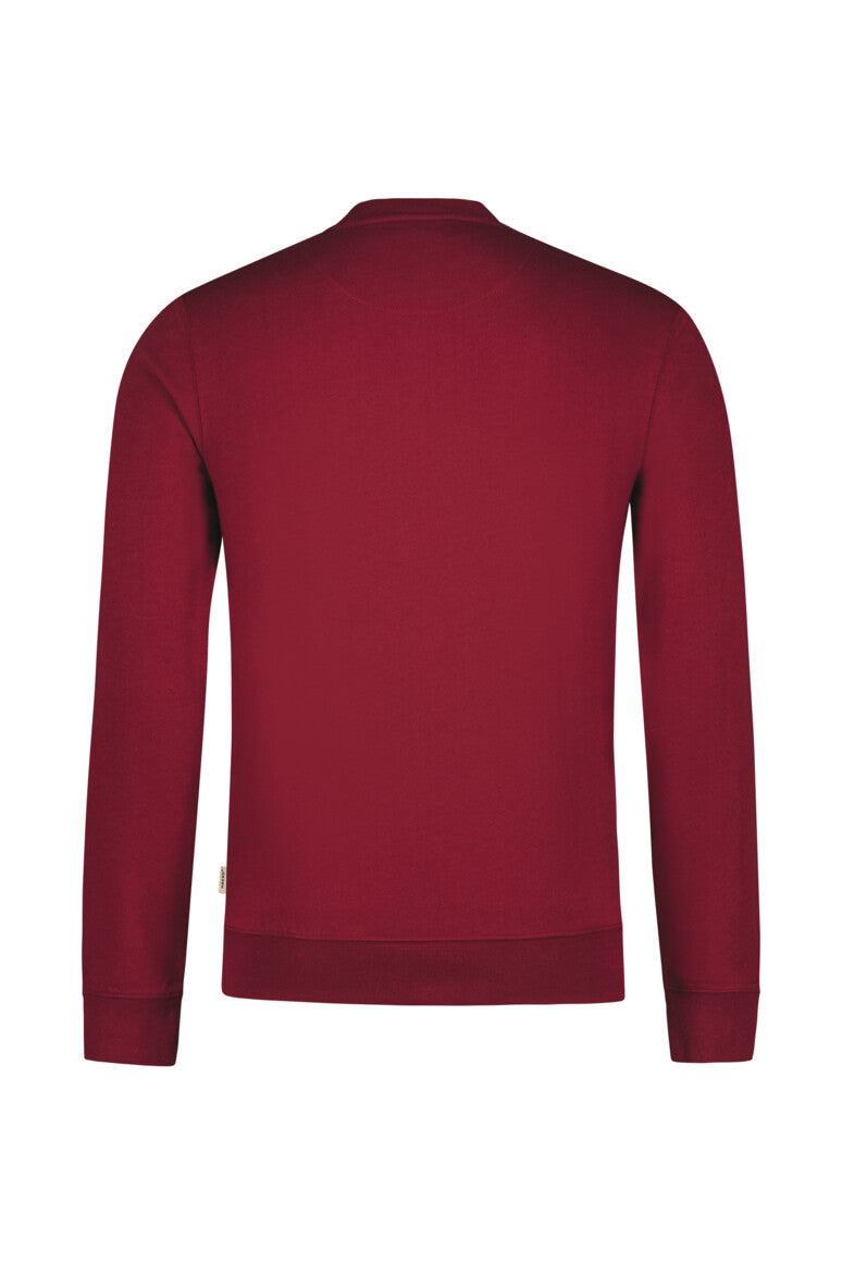 HAKRO Sweatshirt MIKRALINAR® ECO - weinrot