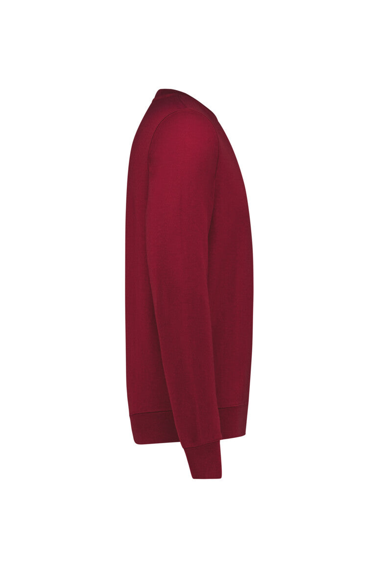 HAKRO Sweatshirt MIKRALINAR® ECO - weinrot