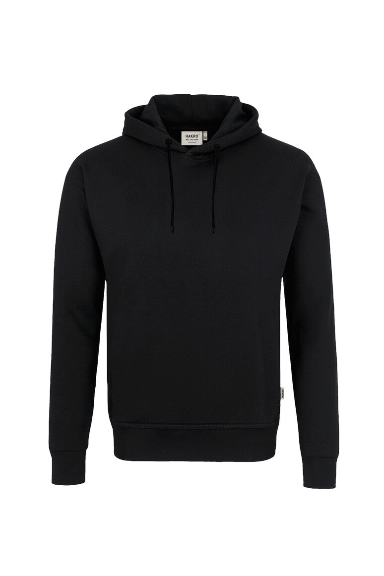 HAKRO Kapuzen-Sweatshirt Bio-Baumwolle GOTS 560 schwarz