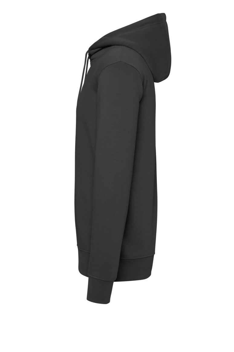 HAKRO Kapuzen-Sweatshirt Bio-Baumwolle - karbongrau