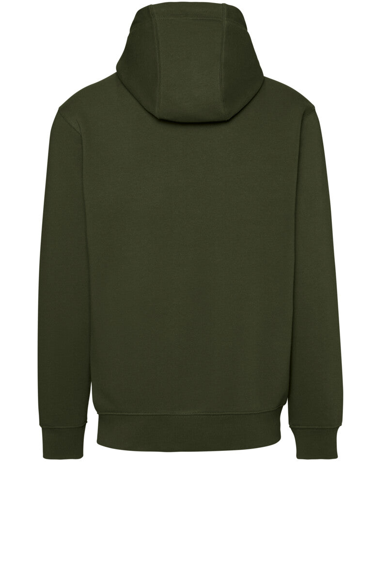 HAKRO Kapuzen-Sweatshirt Bio-Baumwolle - olive
