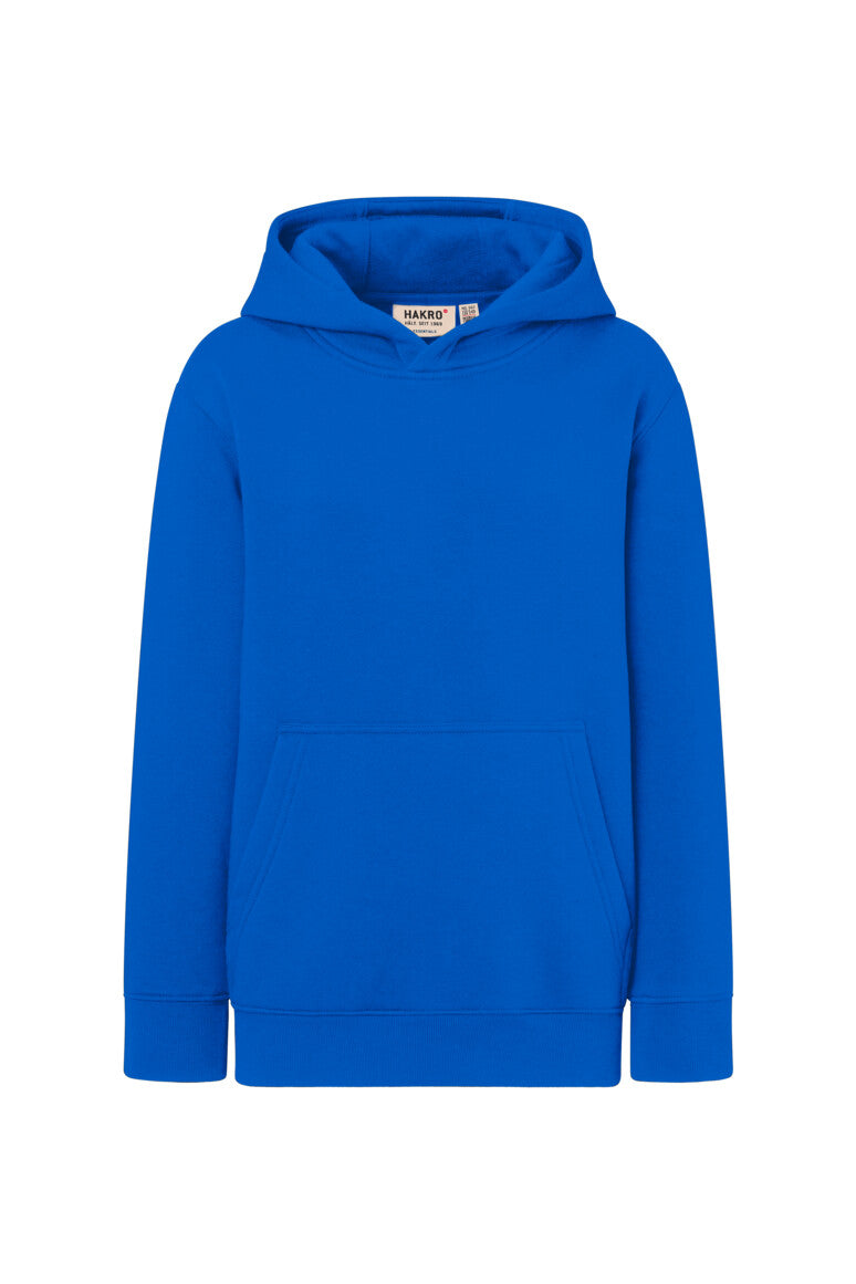 HAKRO Kinder Kapuzen-Sweatshirt Bio-Baumwolle - royalblau