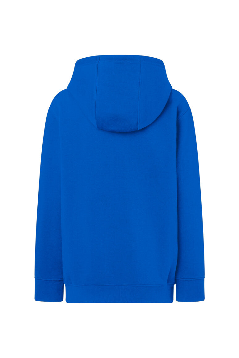HAKRO Kinder Kapuzen-Sweatshirt Bio-Baumwolle - royalblau