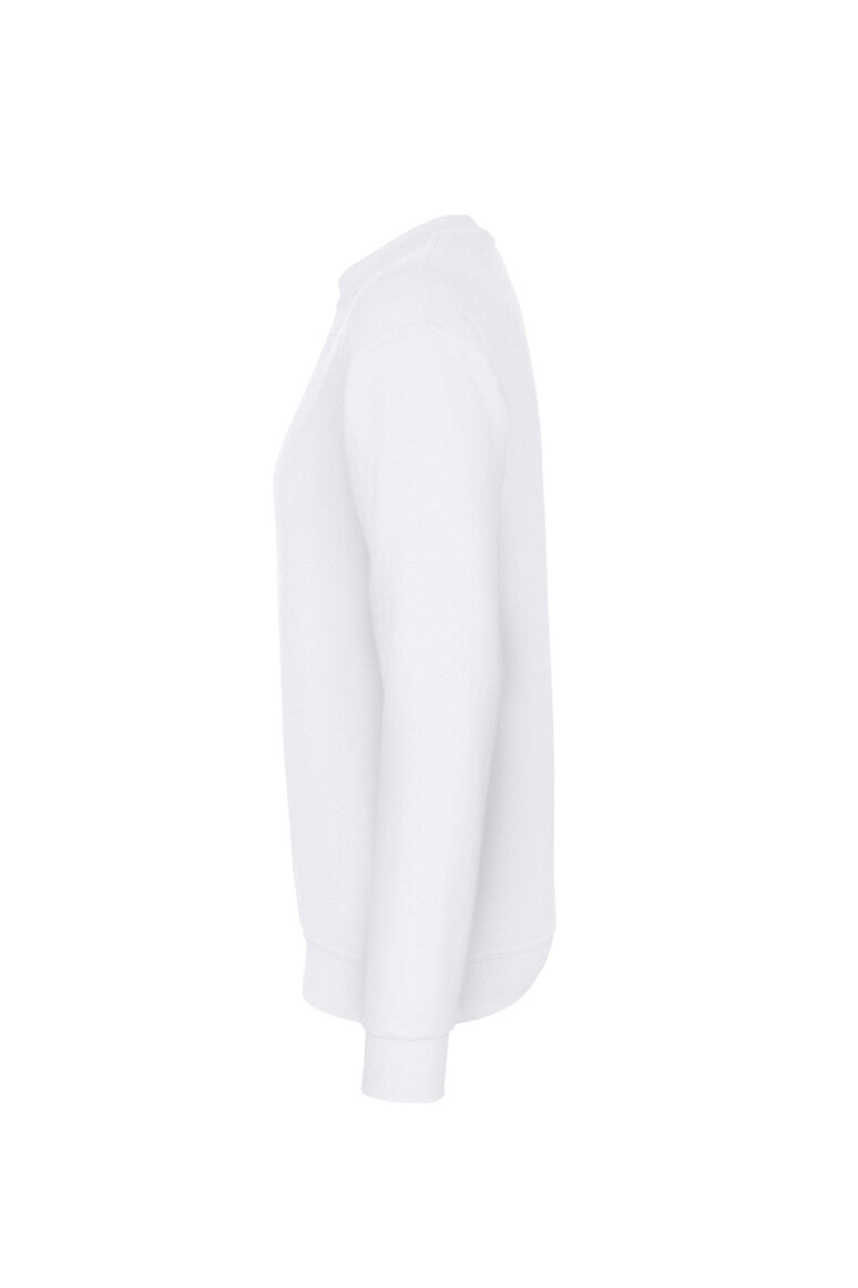 Label-Free Sweatshirt Heavy MIKRALINAR® ECO - weiß