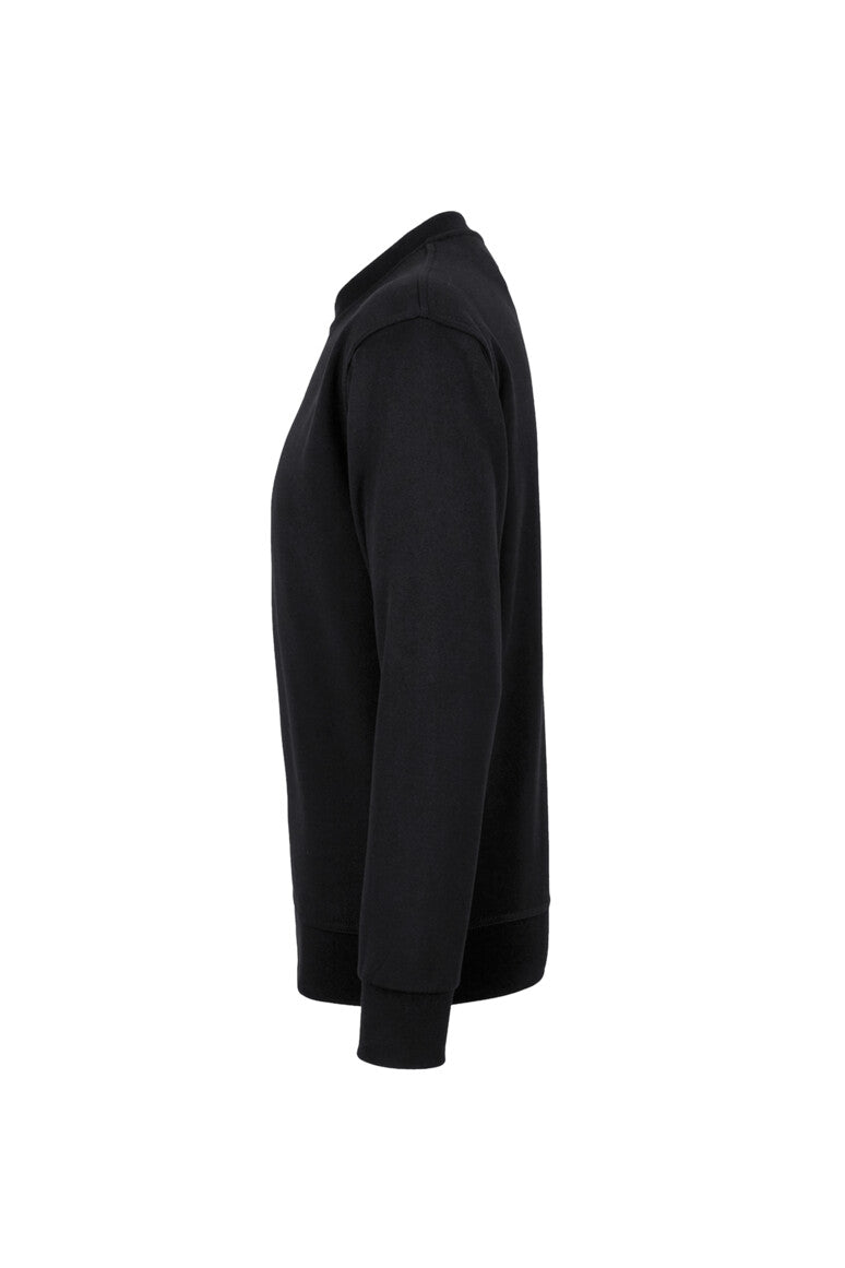 Label-Free Sweatshirt Heavy MIKRALINAR® ECO - schwarz