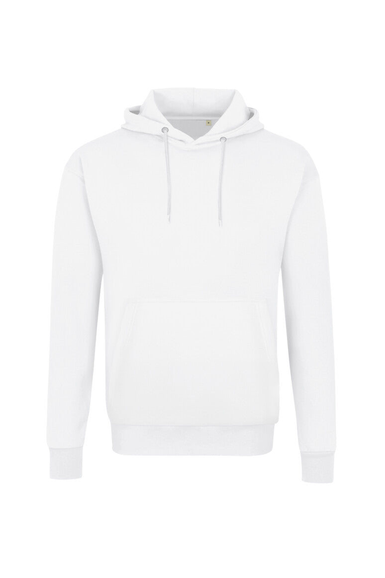 Label-Free Kapuzen-Sweat Heavy MIKRALINAR® ECO - weiß