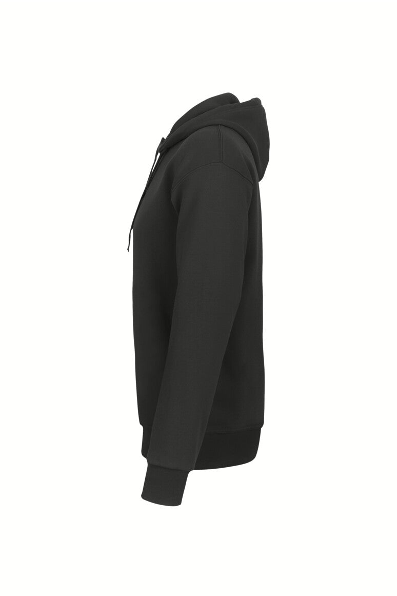 Label-Free Kapuzen-Sweat Heavy MIKRALINAR® ECO - karbongrau