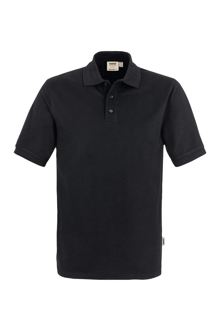 HAKRO Poloshirt MIKRALINAR® ECO - schwarz