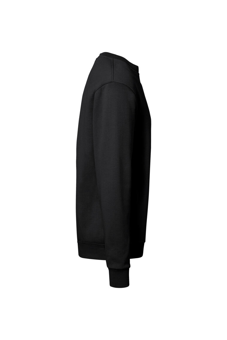 HAKRO Sweatshirt Bio-Baumwolle - schwarz