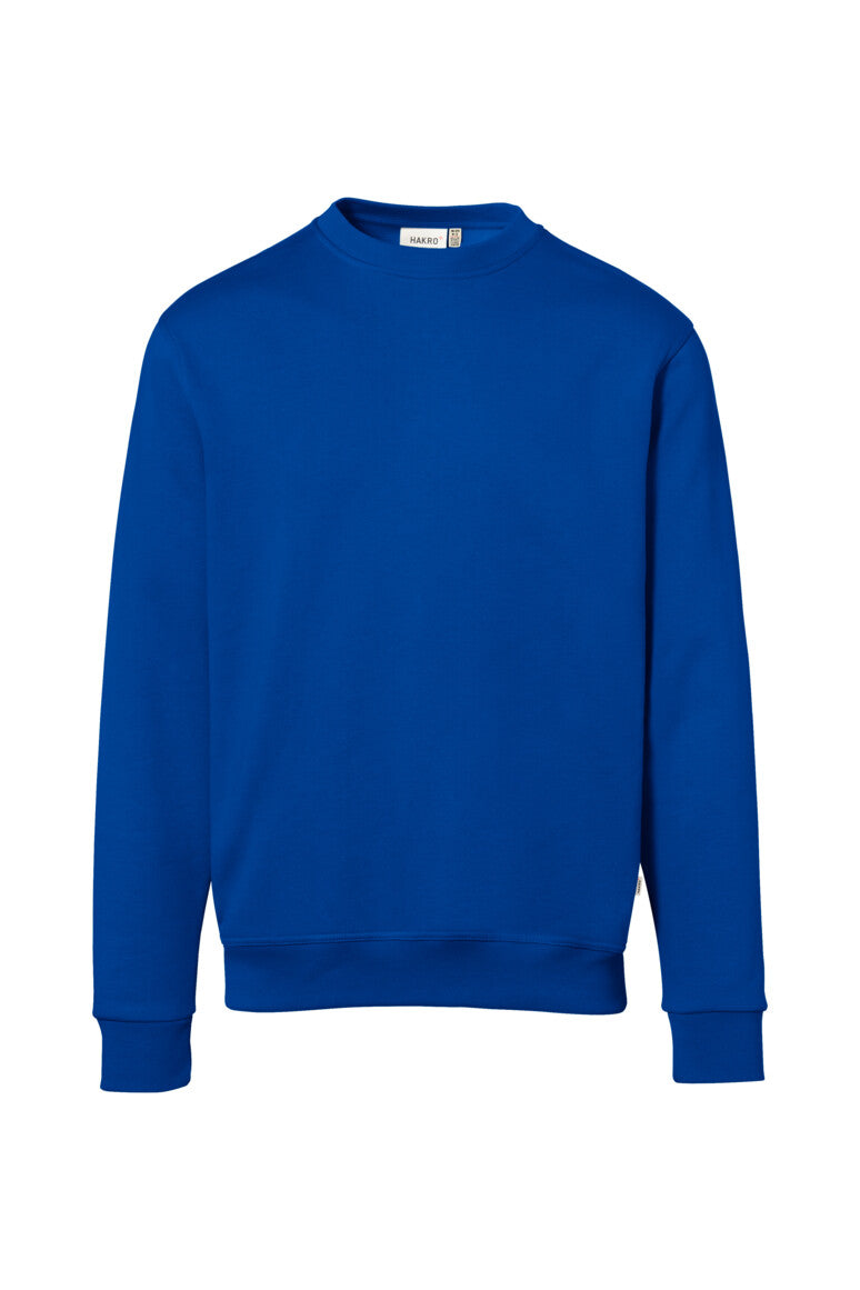 HAKRO Sweatshirt Bio-Baumwolle - royalblau