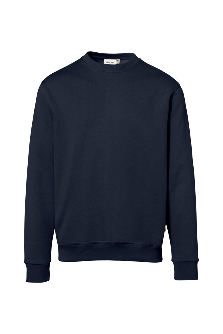 HAKRO Sweatshirt Bio-Baumwolle - tinte