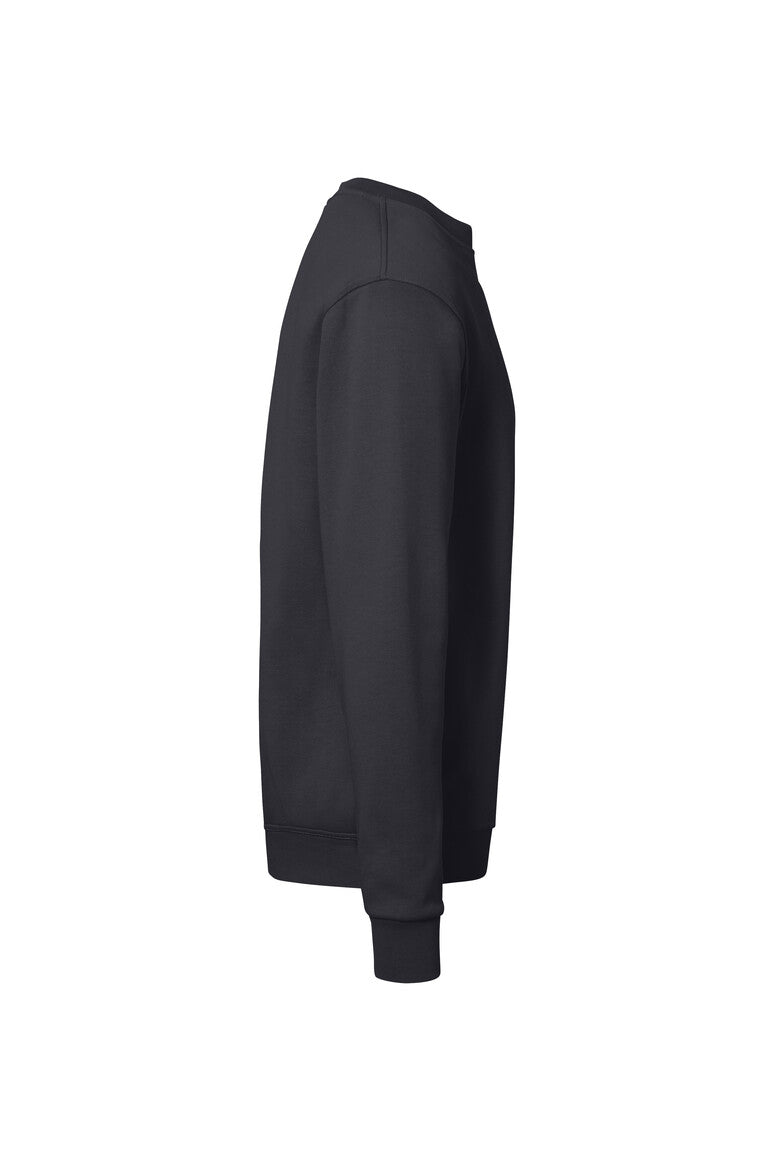 HAKRO Sweatshirt Bio-Baumwolle - karbongrau