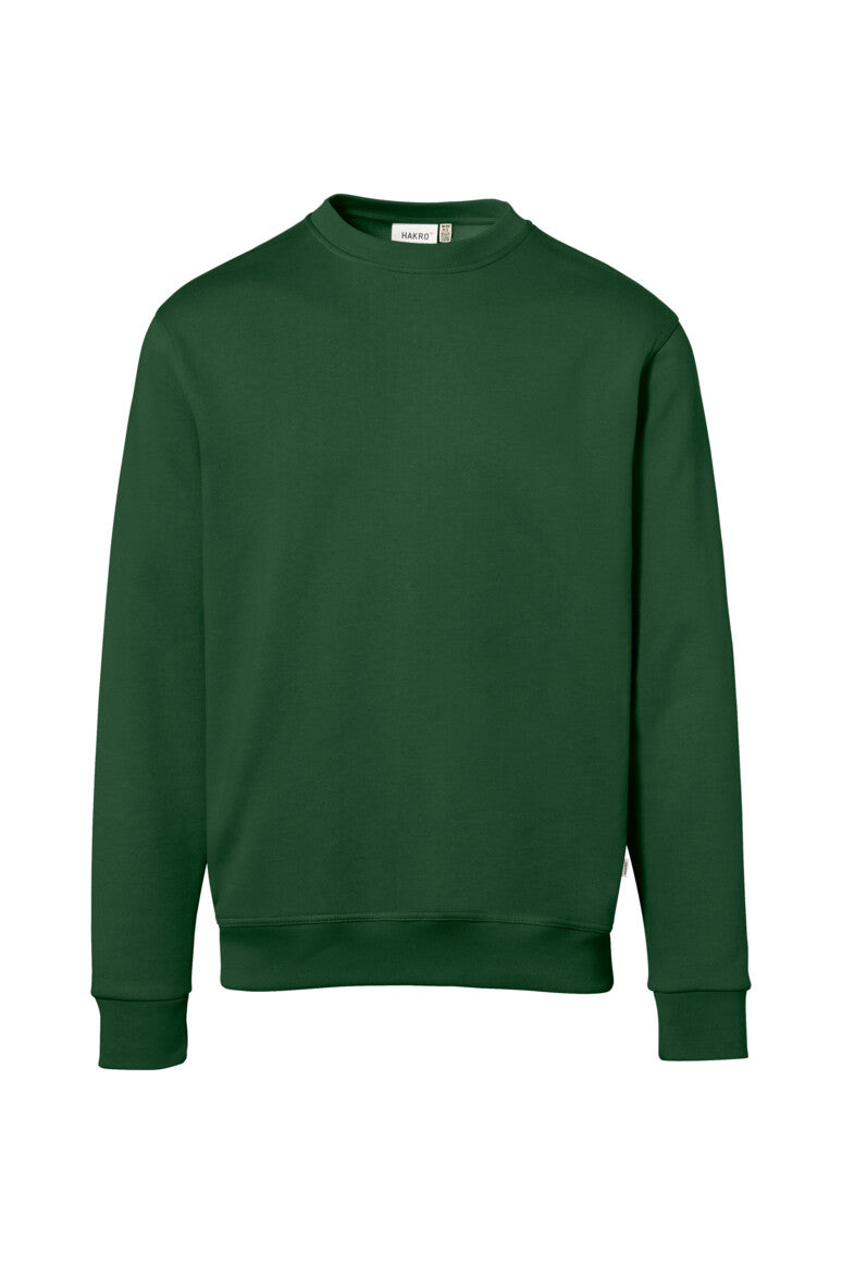 HAKRO Sweatshirt Bio-Baumwolle - tanne