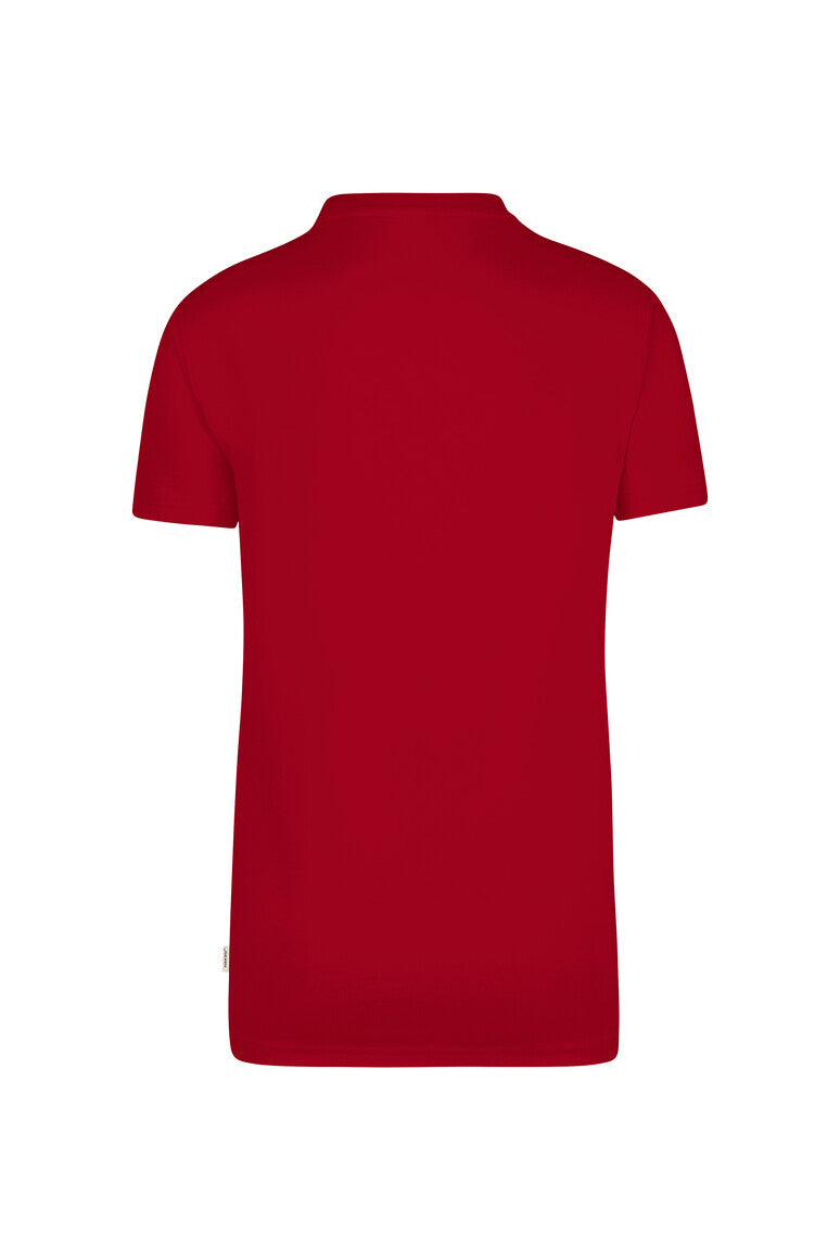 HAKRO T-Shirt Bio-Baumwolle - rot