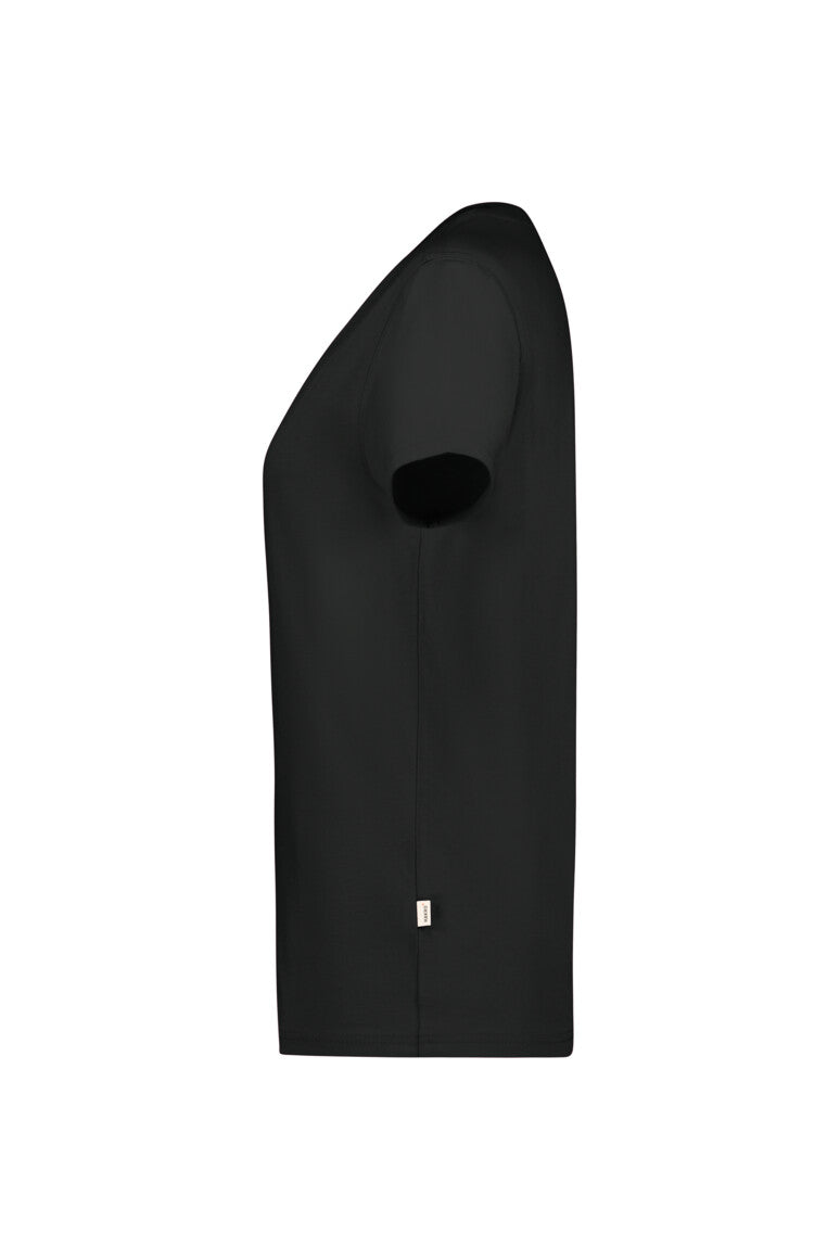 HAKRO T-Shirt Bio-Baumwolle - schwarz