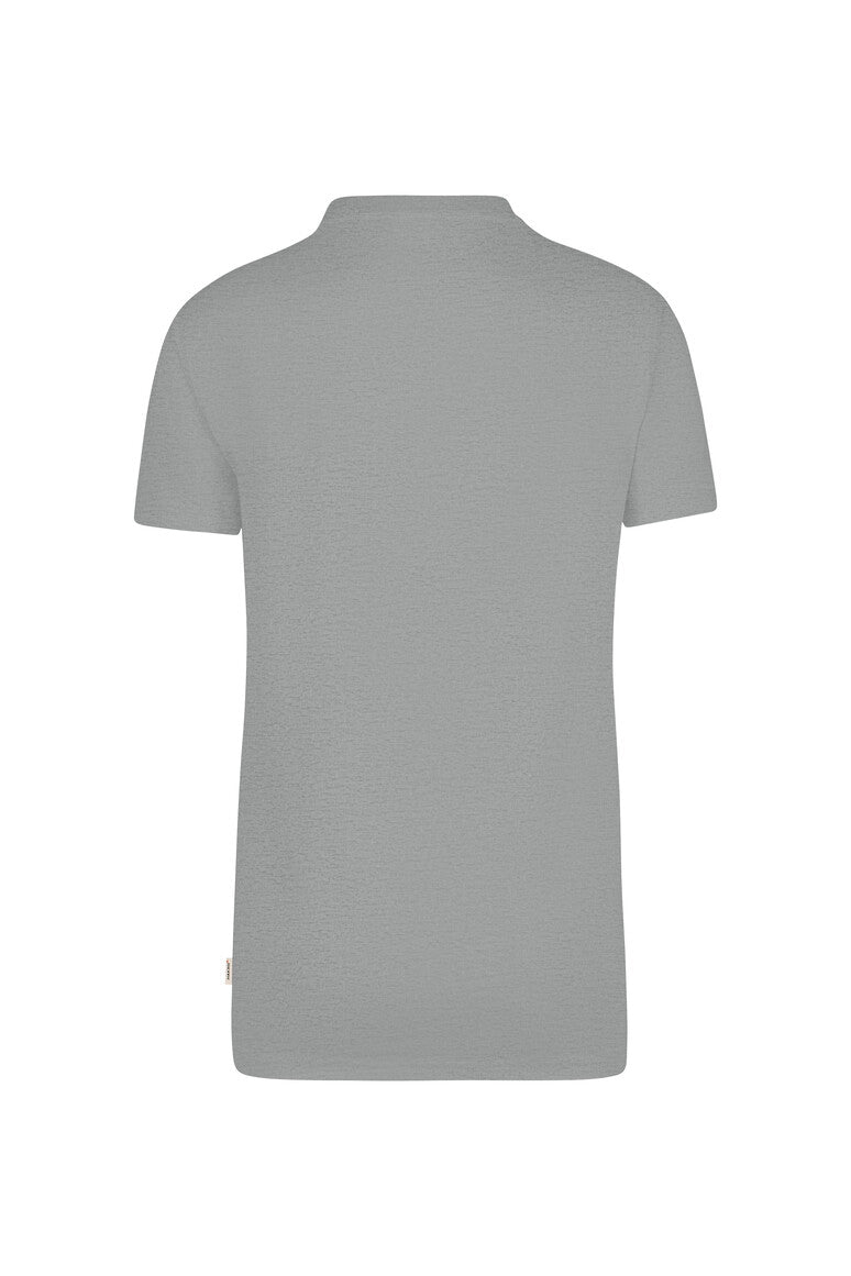 HAKRO T-Shirt Bio-Baumwolle - grau meliert