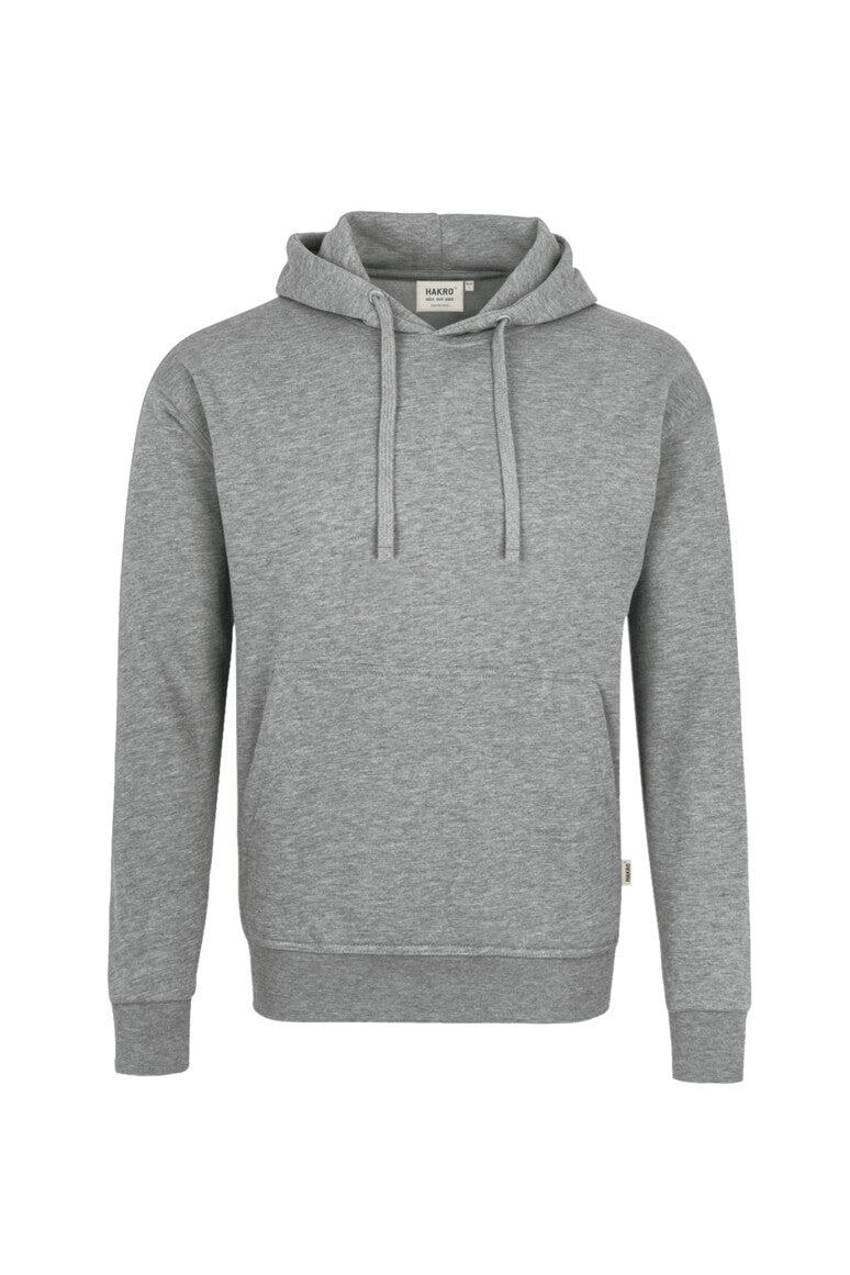 HAKRO Kapuzen-Sweatshirt Premium - grau meliert
