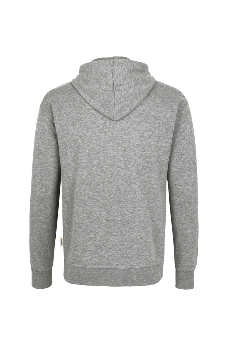 HAKRO Kapuzen-Sweatshirt Premium - grau meliert
