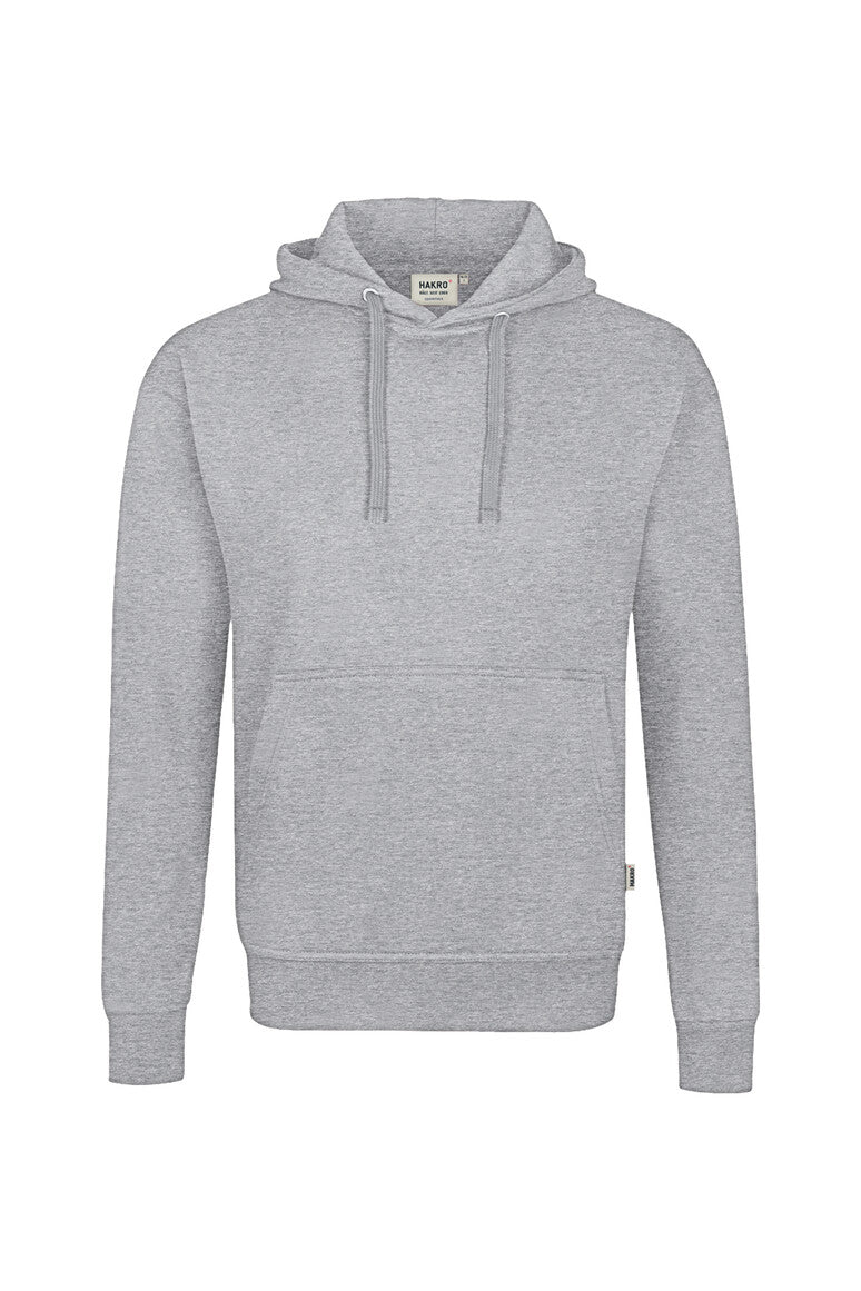 HAKRO Kapuzen-Sweatshirt Premium - ash meliert