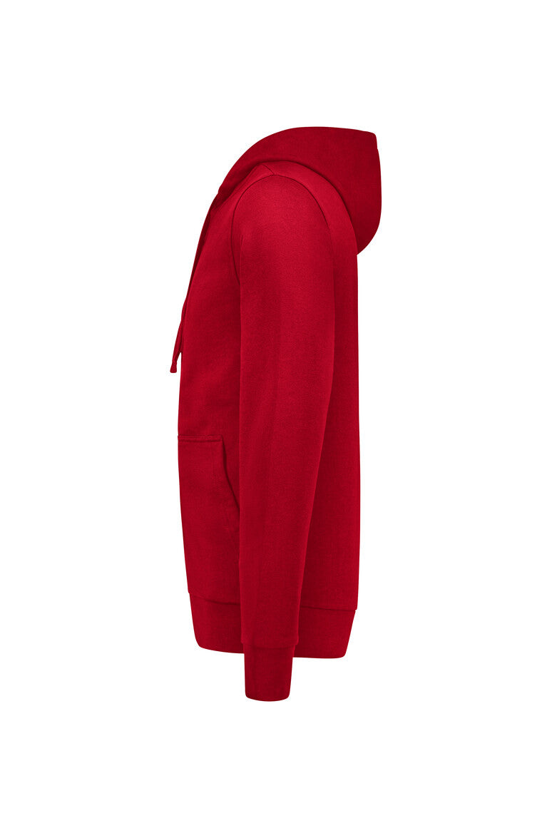 HAKRO Kapuzen-Sweatjacke Premium - rot