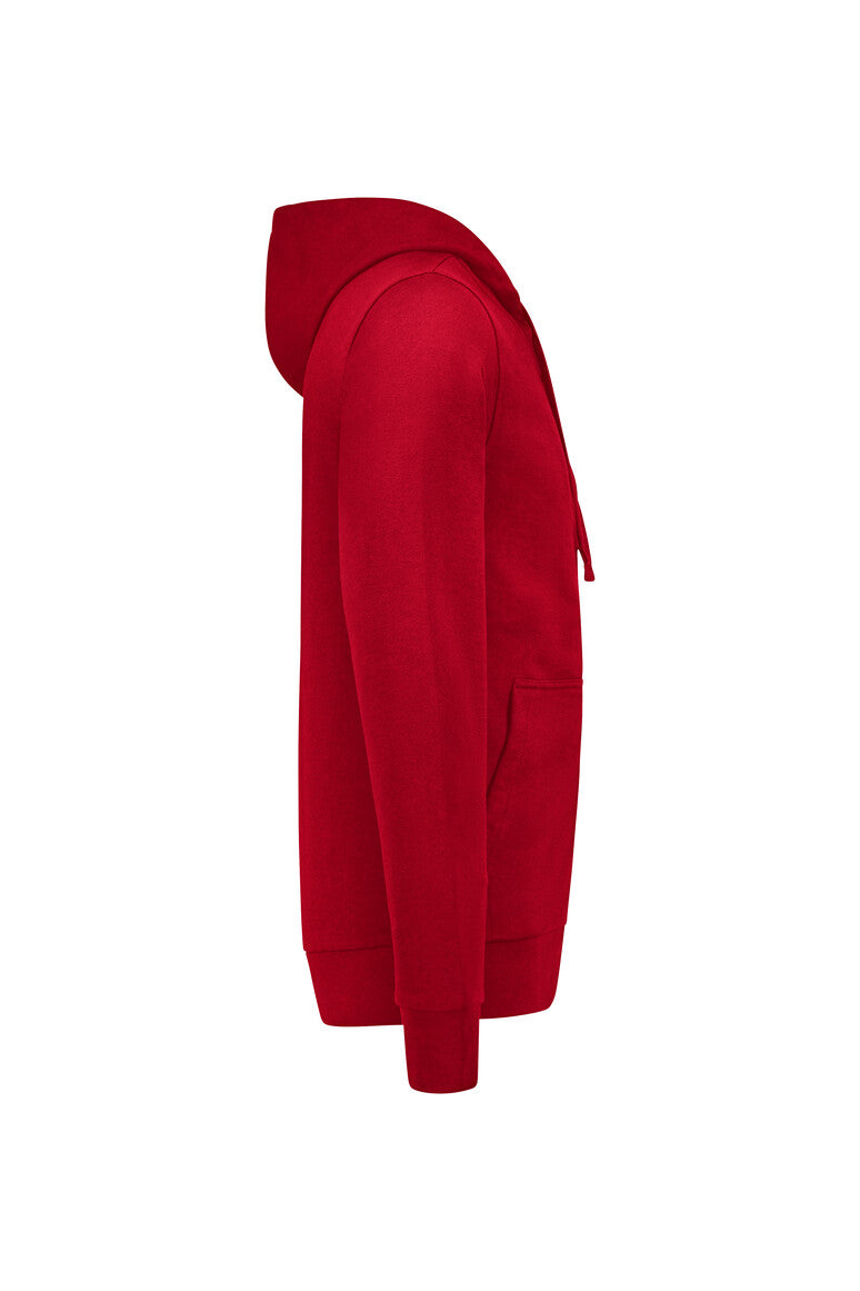 HAKRO Kapuzen-Sweatjacke Premium - rot