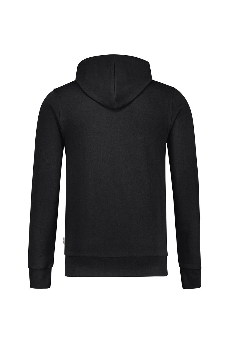 HAKRO Kapuzen-Sweatjacke Premium - schwarz