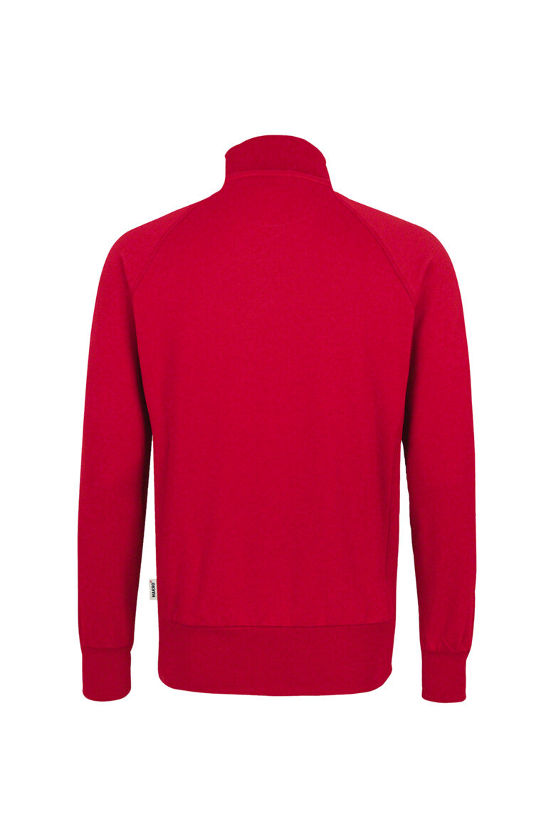 HAKRO Sweatjacke Premium - rot