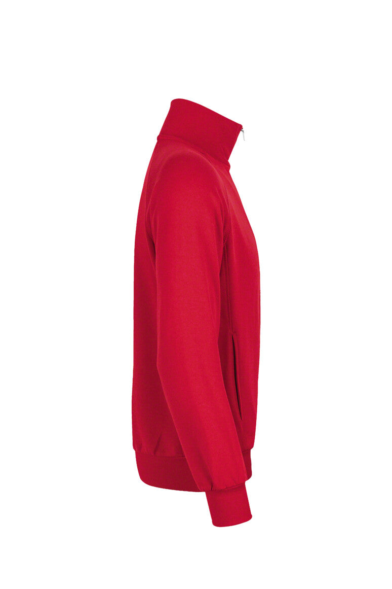 HAKRO Sweatjacke Premium - rot