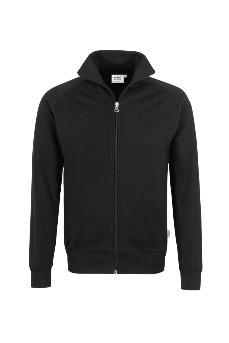 HAKRO Sweatjacke Premium - schwarz
