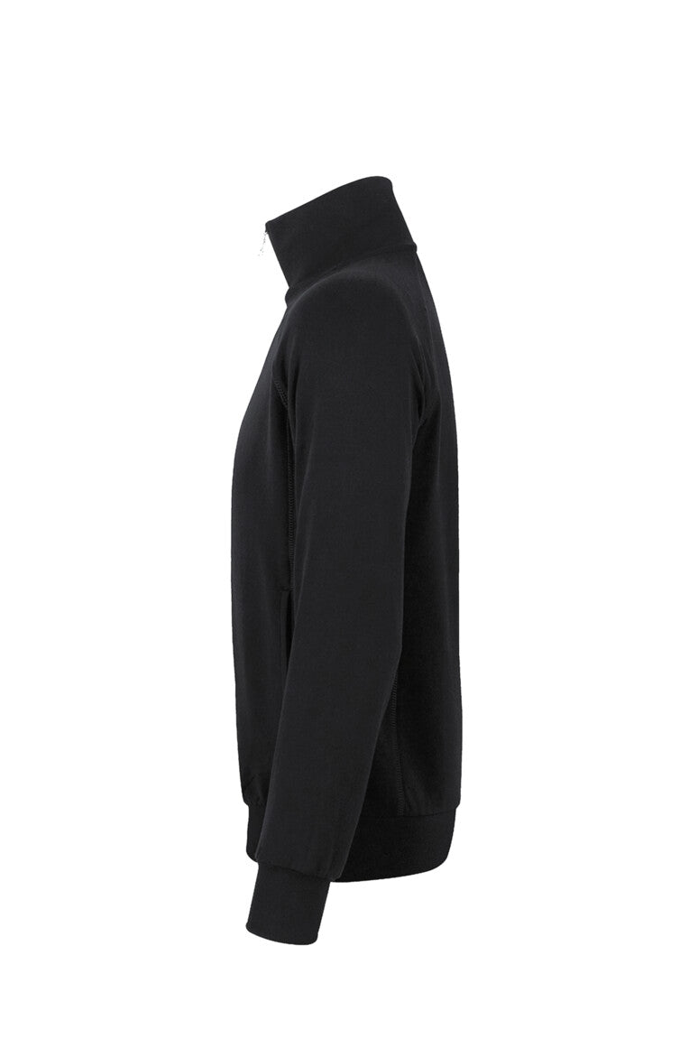 HAKRO Sweatjacke Premium - schwarz
