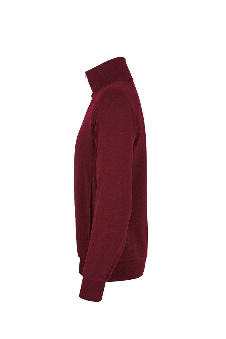 HAKRO Sweatjacke Premium - weinrot