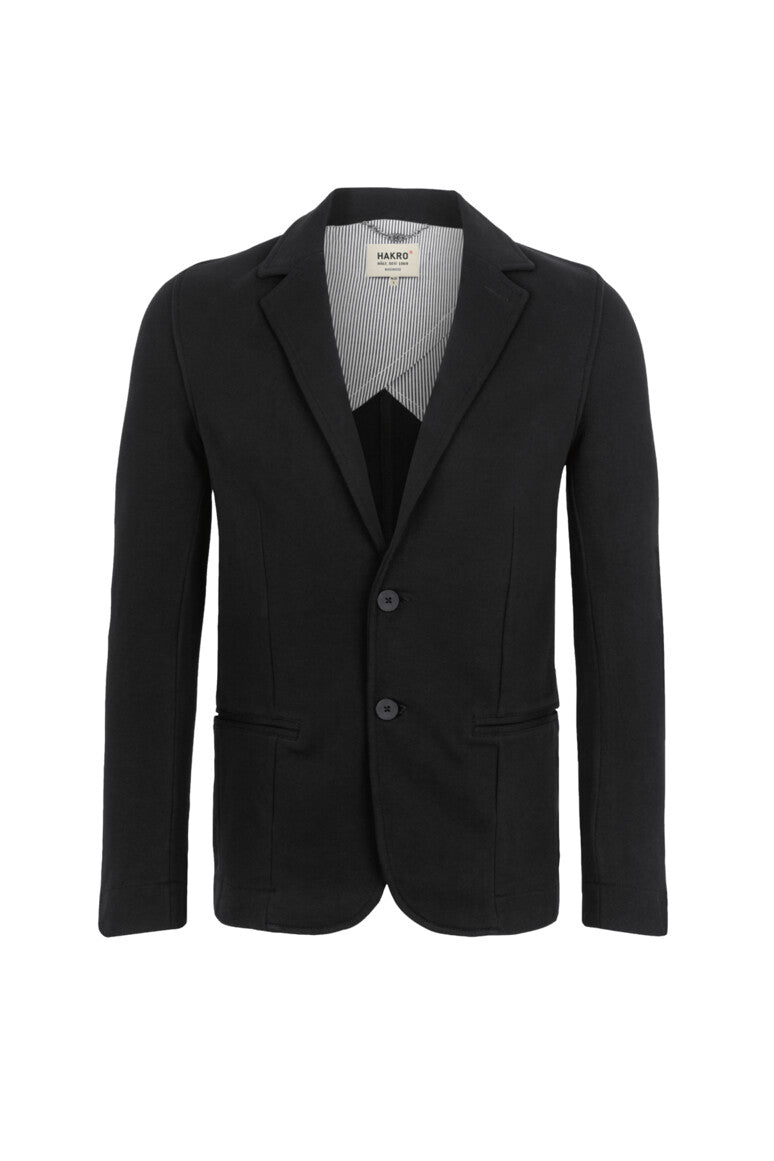 HAKRO Sweatblazer Premium - schwarz