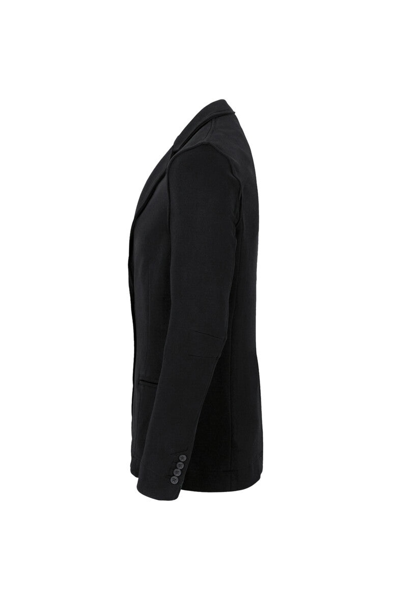 HAKRO Sweatblazer Premium - schwarz