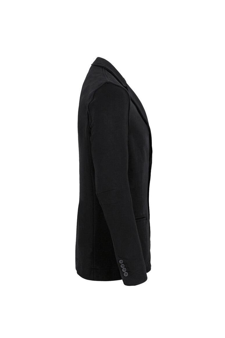 HAKRO Sweatblazer Premium - schwarz