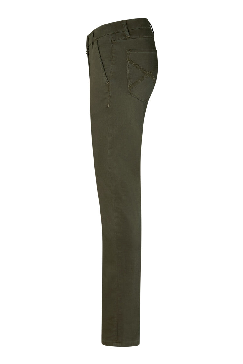 HAKRO Damen Chinohose X-Stretch - olive