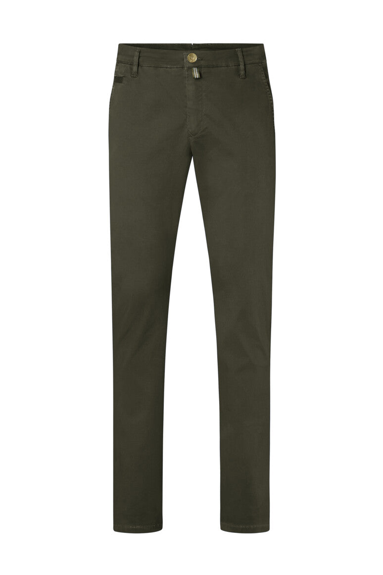 HAKRO Chinohose X-Stretch - olive